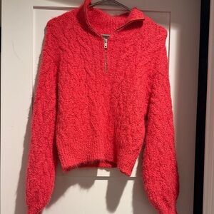 Cozy Red Women's Sweater and Pants